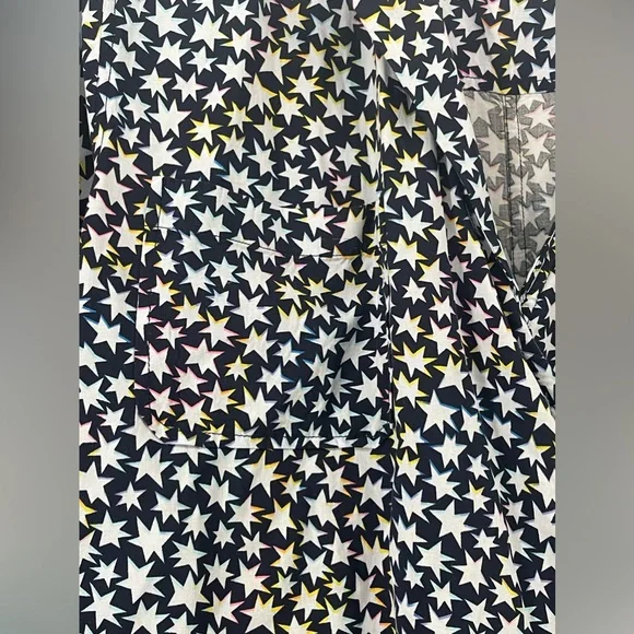 Pistola wrap dress star pattern navy background XS - Picture 7 of 8